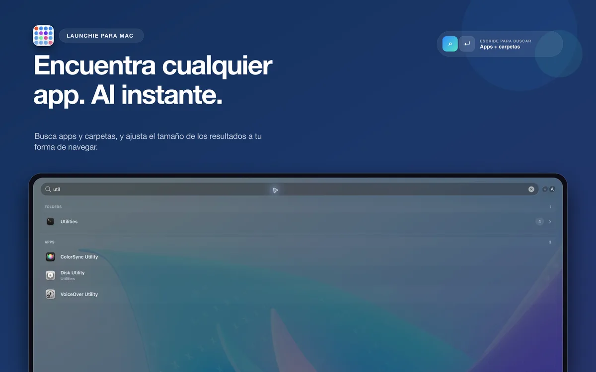 Búsqueda de Launchie
